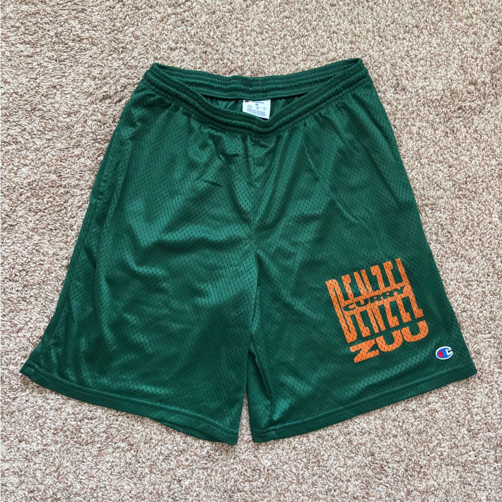 Denzel Curry “ZUU” Champion Dark Green Athletic Shorts